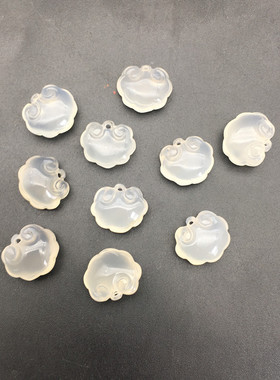 男女款玛瑙玉髓小吊坠