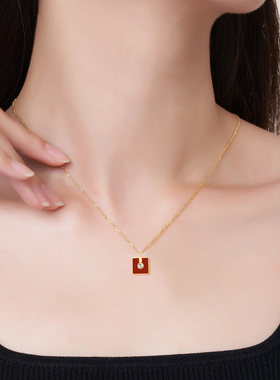 上上签轻奢女款本命年项链