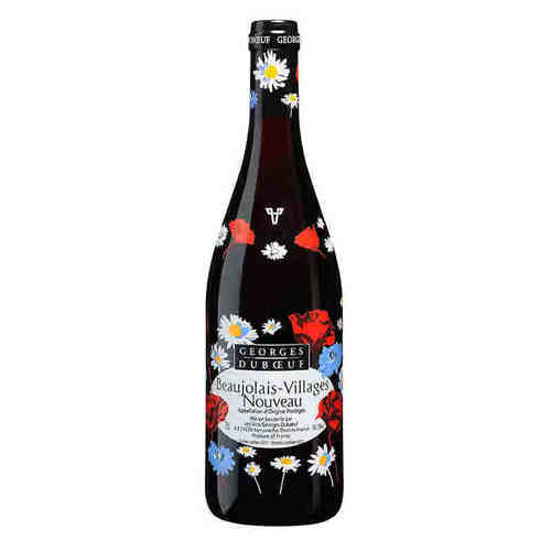 法国博若莱新酒节新贝拉颂酒乔治杜博夫村庄级佳美干红葡萄酒 - 图3
