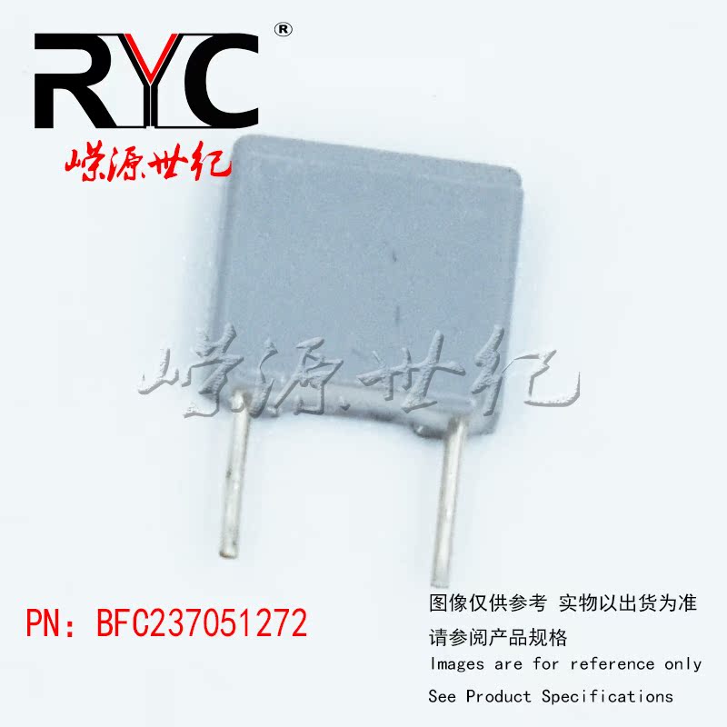 BFC237051272 MKT370 VISHAY薄膜电容器.0027uF 10% 400volts-图0