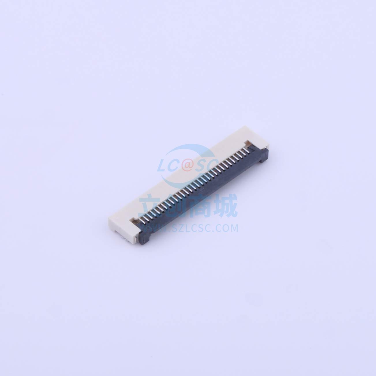 FFC/FPC连接器 AFC30-S30FCA-00 SMD,P=0.5mm JS(钜硕电子) - 图1