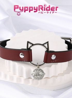 PUPPYRIDER亚文化猫咪铃铛项圈女