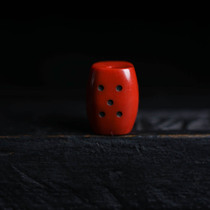 12mm feeder red auspicious day mother red matching bead top pearl loose bead necklace Buddha beads candida elements