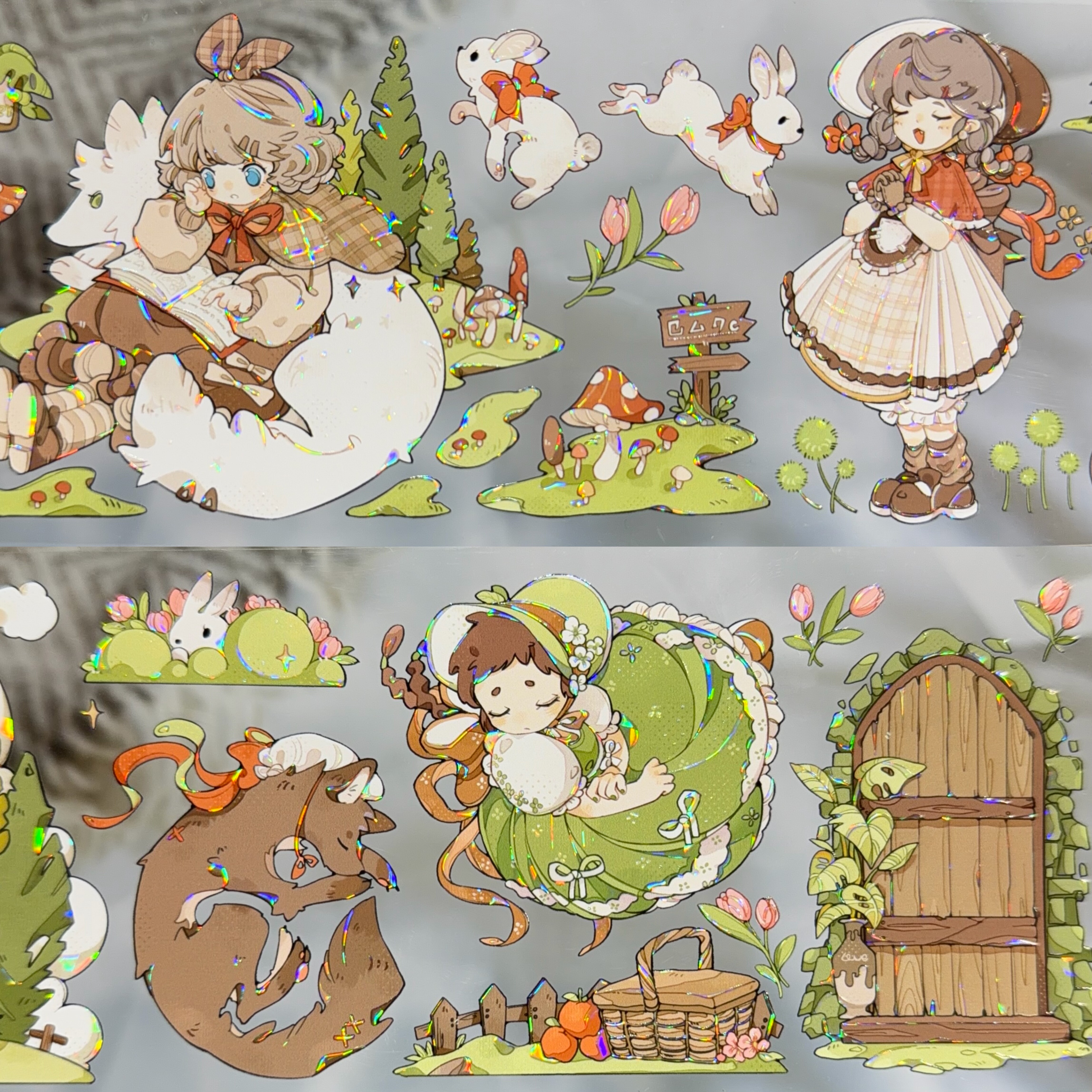 一木一横分装手账胶带荷月翩翩古堡星颂林涧微光墨鱼太太绘拼贴,淘宝优惠券,粉丝福利购,淘宝优惠卷