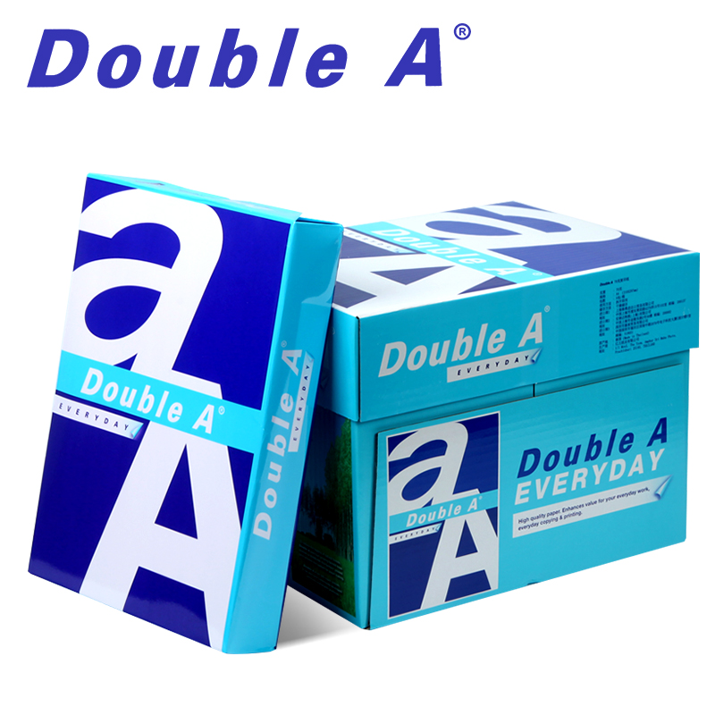 包邮double a复印纸A470/80g双面打印白纸500张4a草稿纸a四单包 - 图2