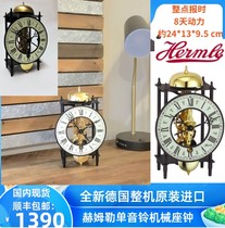 German brand new original imported Hermle Hermler mechanical bench-style hollowed-out seat clock 23001-000711