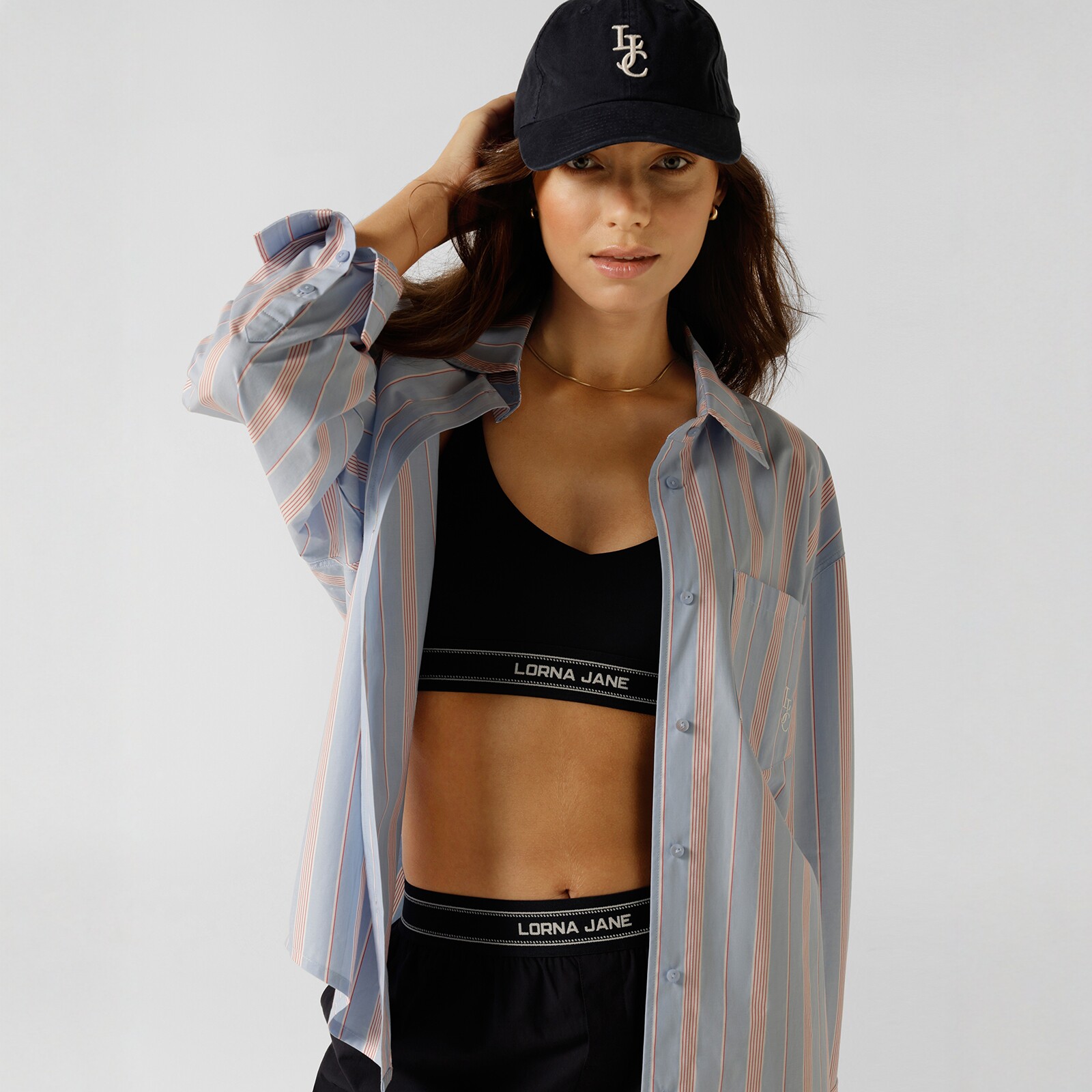 LJC系列LornaJane遮阳户外休闲高尔夫跑步网球CAP可调棒球帽女LJ