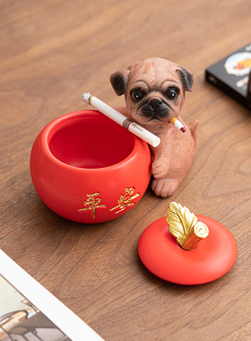 恬静生活装饰烟灰缸树脂烟盅