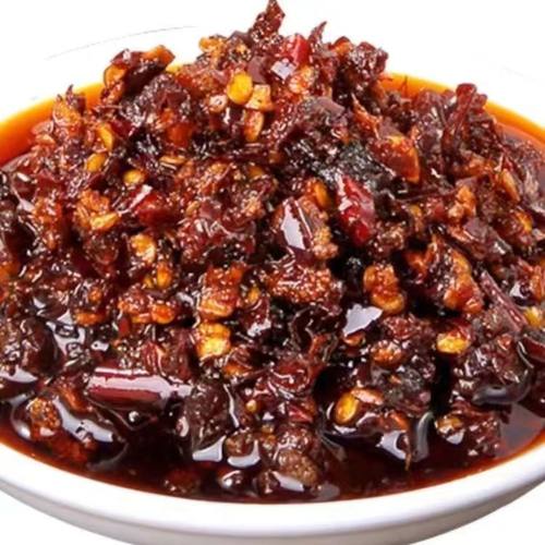 遵义辣子鸡丁油辣椒香辣酱贵州特产油辣椒酱下饭菜凉拌调料油辣子 - 图2