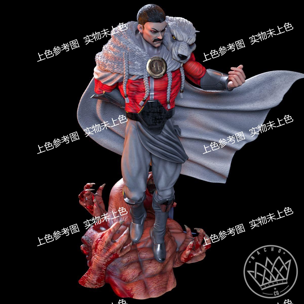 无敌少侠 崔格3D打印模型STL图纸模型素材白模{自动发货} - 图0