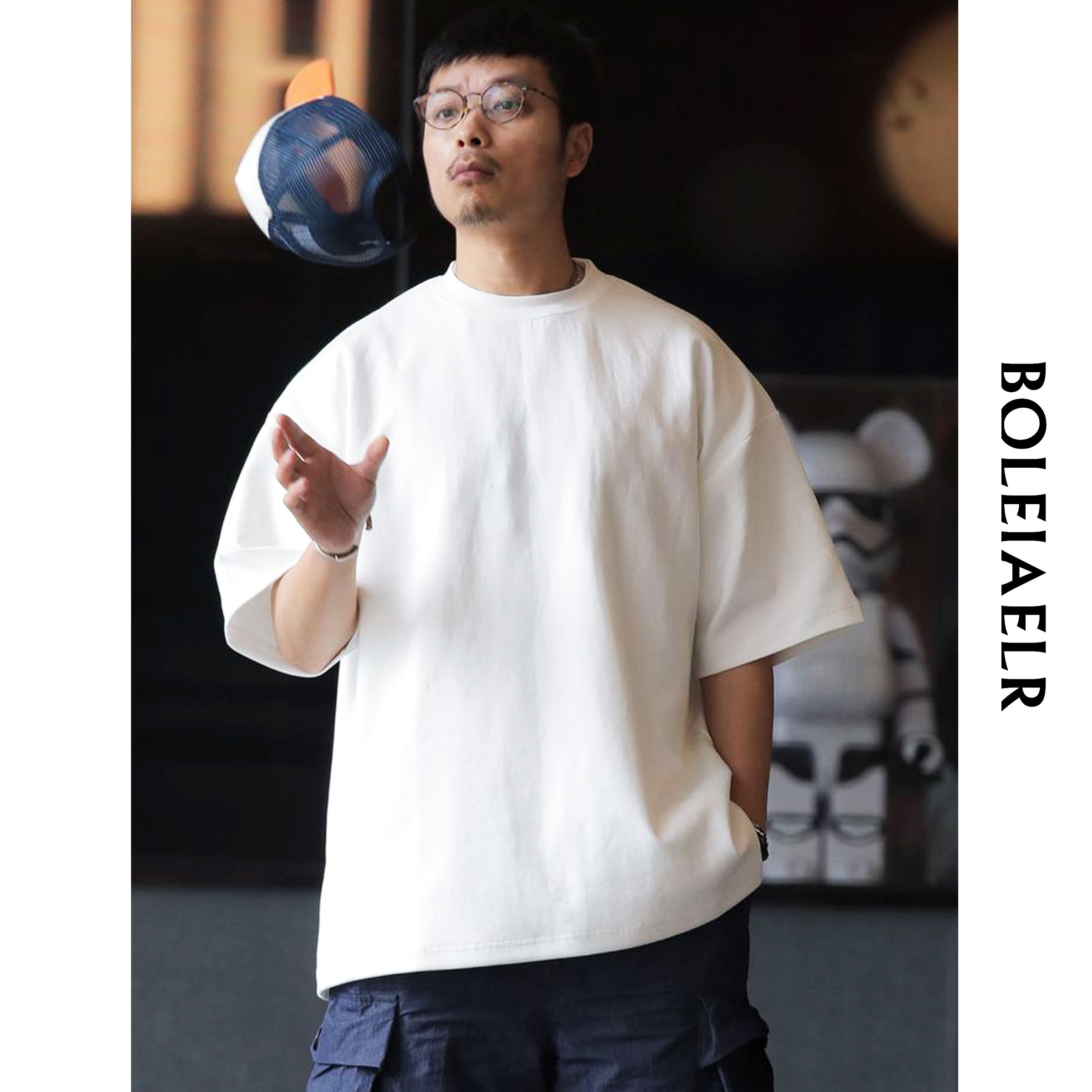 boleiaelr/无束缚感290g日系t恤 布雷尔T恤