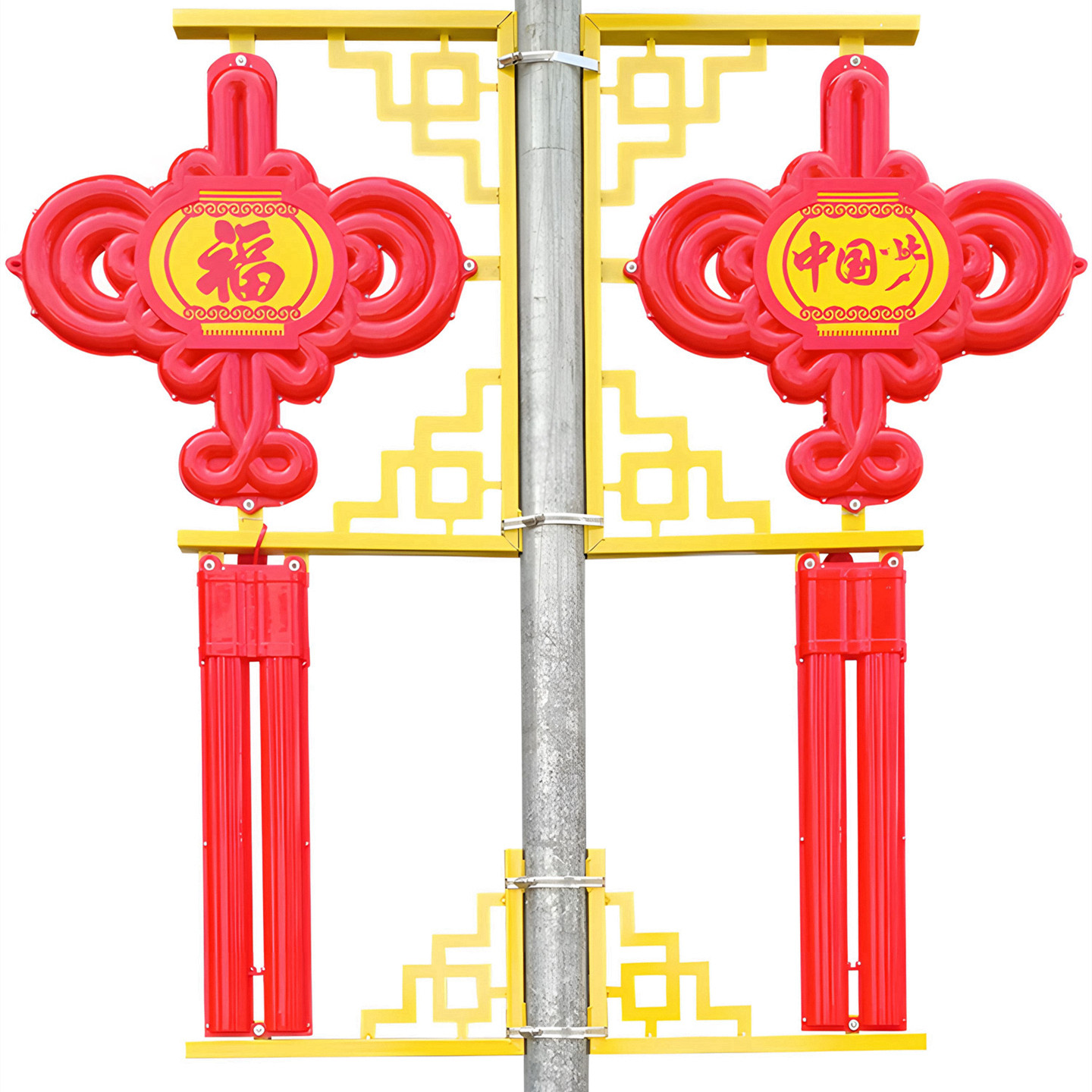 新农村户外防雨社区亮化道路灯具中国结120LED庭院景观喜庆装饰用,淘宝优惠券,粉丝福利购,淘宝优惠卷