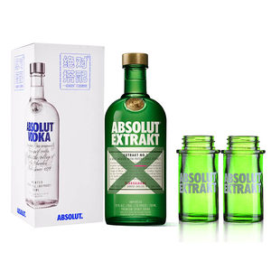 酒仙网 35°瑞典绝对X伏特加风味配制酒700ml礼盒装