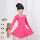 Детская танцующая летняя спортивная одежда для раннего возраста, короткий рукав