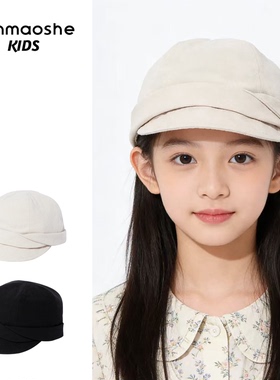 春夏亚麻文艺造型感报童帽