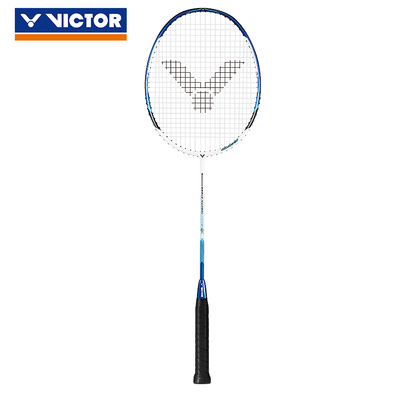VICTOR/威克多羽毛球拍單拍碳纖維業餘初級速度亮劍系列BRS-DF90