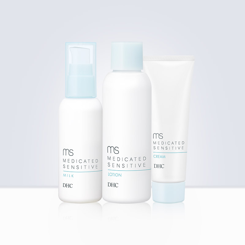 DHC海外旗舰店DHC【日本集货】敏感肌肤保湿3件水乳套装 补水爽肤水 乳液 面霜0