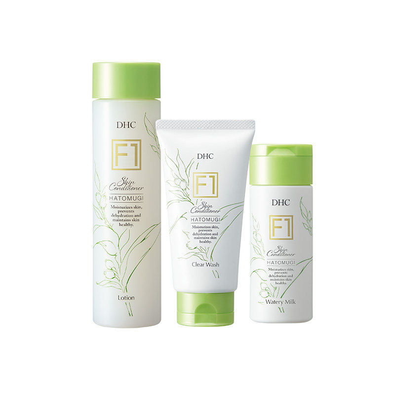 dhc【保税包邮】薏米水乳3件套装 DHC海外面部护理套装