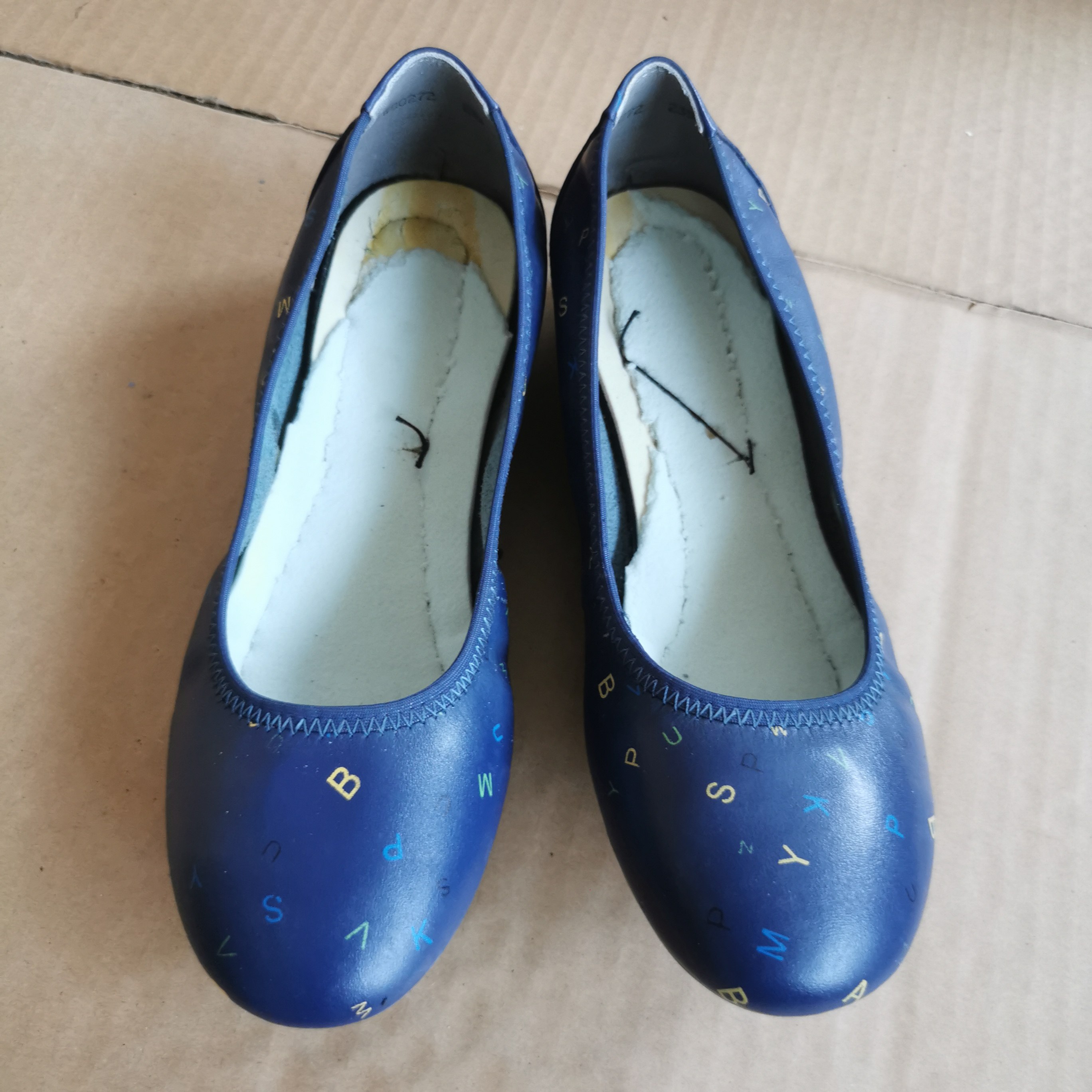 瑕疵清仓5302库存女鞋法式圆头平底单鞋女百搭浅口一脚蹬芭蕾舞鞋,淘宝优惠券,粉丝福利购,淘宝优惠卷