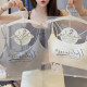 Feiziji 2880 double shoulder straps cross sexy suspenders women's short modal cotton fixed cup beautiful back slimming tube top