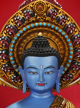 铜尺寸摆件藏式尼泊尔家