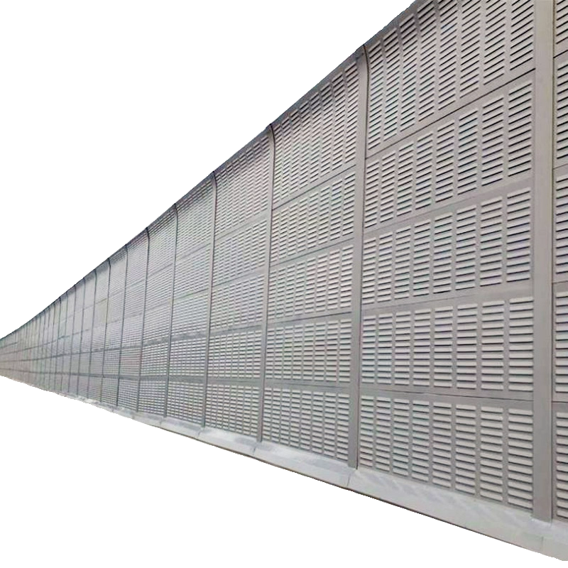 高速公路声屏障室外隔音板户外透明隔音屏工厂隔音墙空调外机围挡
