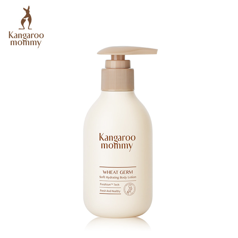 袋鼠妈妈孕妇可用全身滋润身体乳 袋鼠妈妈暖莎身体乳霜