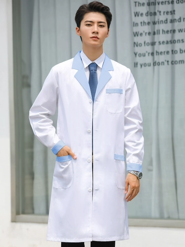 Летняя тонкая длинная химическая униформа врача для работы, короткий рукав