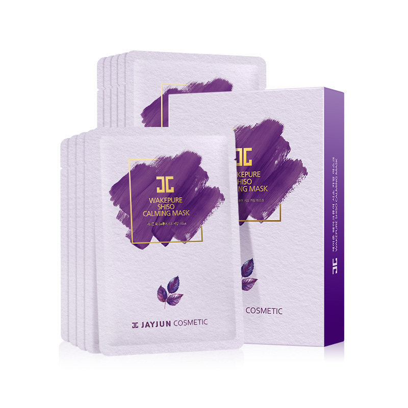 jayjun捷俊紫苏镇定修护韩国jc面膜 Jayjun海外贴片面膜