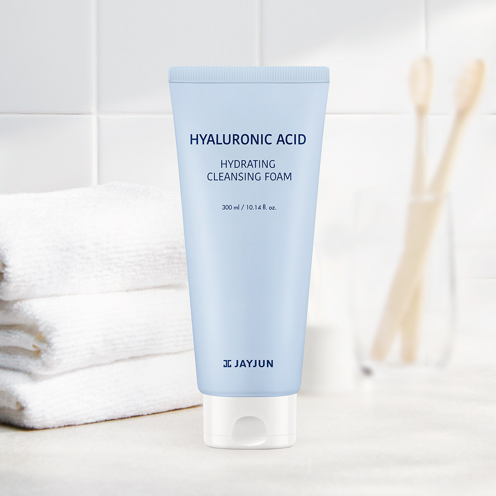 JAYJUN捷俊玻尿酸赋能洁面乳清洁面部保湿温和洗面奶