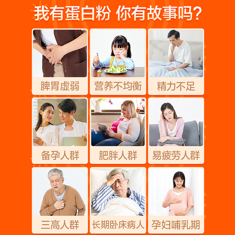 汤臣倍健众华朗臣专卖店汤臣倍健蛋白粉蛋白质营养正品中老年人女性增强免疫力2
