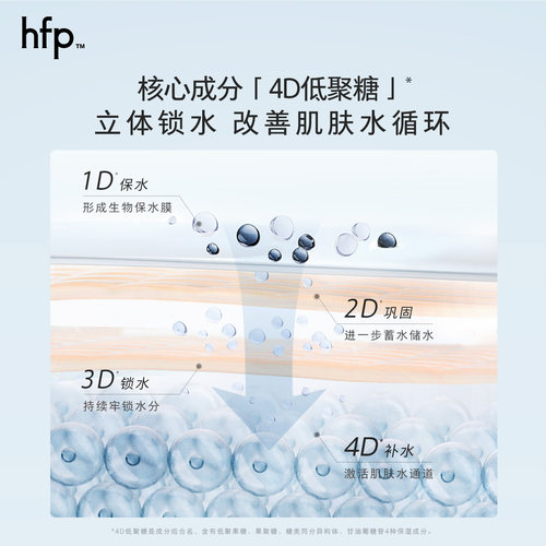 hfp低聚糖保湿乳液春夏清爽不油腻水乳滋润补水控油面霜护肤男女-图1