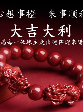 2025本命年蛇年公母貔貅手链