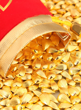 实心沙金元宝瓜子仿金招财进宝