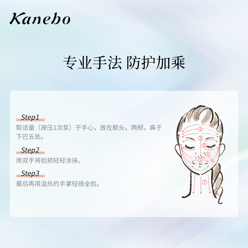 Kanebo嘉娜宝DEW朵雾细润妍柔清爽乳液保湿滋养旗舰店官方正品-图2