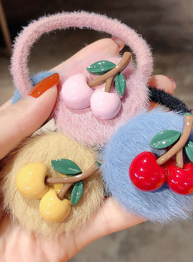少女风发绳韩版皮筋头饰品