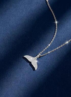 2026美人鱼尾项链女轻奢小众设计高级感ins简约气质百搭毛衣锁骨