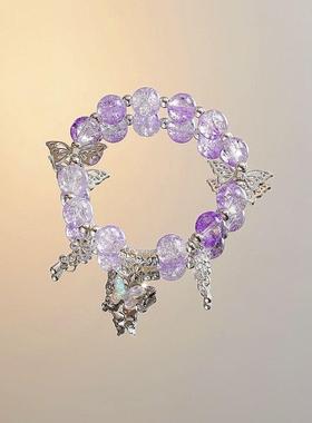 2026热销爆款碎珠超仙手链星星蝴蝶轻奢清新风闺蜜女友款手链礼物