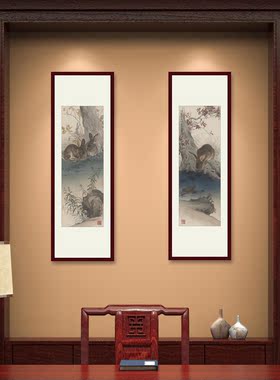 现代简约中国风客厅国画装饰画