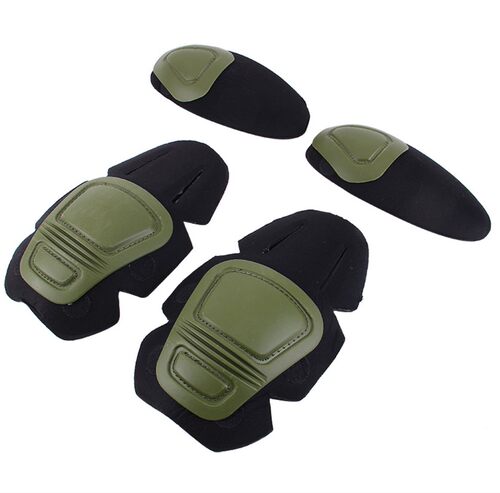 正品户外蛙服护具战术护膝护肘军迷特种兵青蛙服战术裤护具套装 - 图1