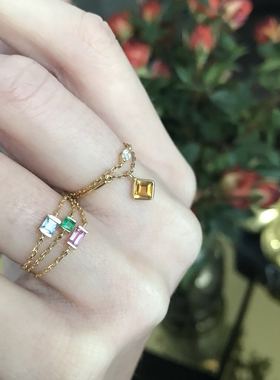 YI Collection x Opening Ceremony 生日戒指 十一月·黄水晶