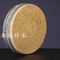 Разделочная доска 竹切菜板 七年老店 八种颜色切菜板圆形竹砧板圆菜板菜墩餐厅酒店加厚大号耐用