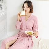 Летний тонкий белый банный халат, сексуальная быстросохнущая пижама, для салонов красоты