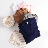 Летний тонкий белый банный халат, сексуальная быстросохнущая пижама, для салонов красоты