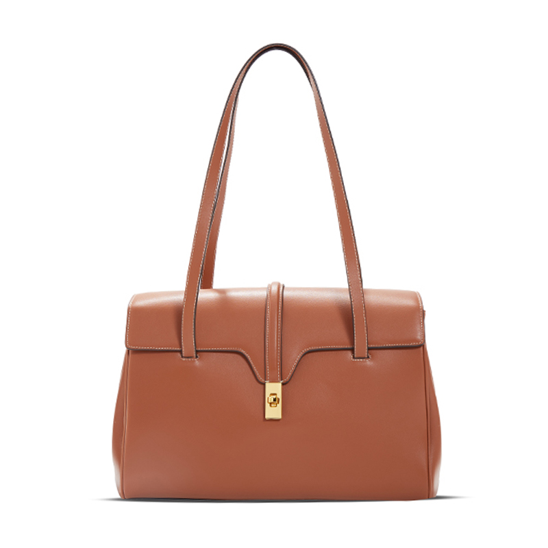 真皮soft16托特包包女高级感腋下包2025新款通勤大容量包包 - 图3