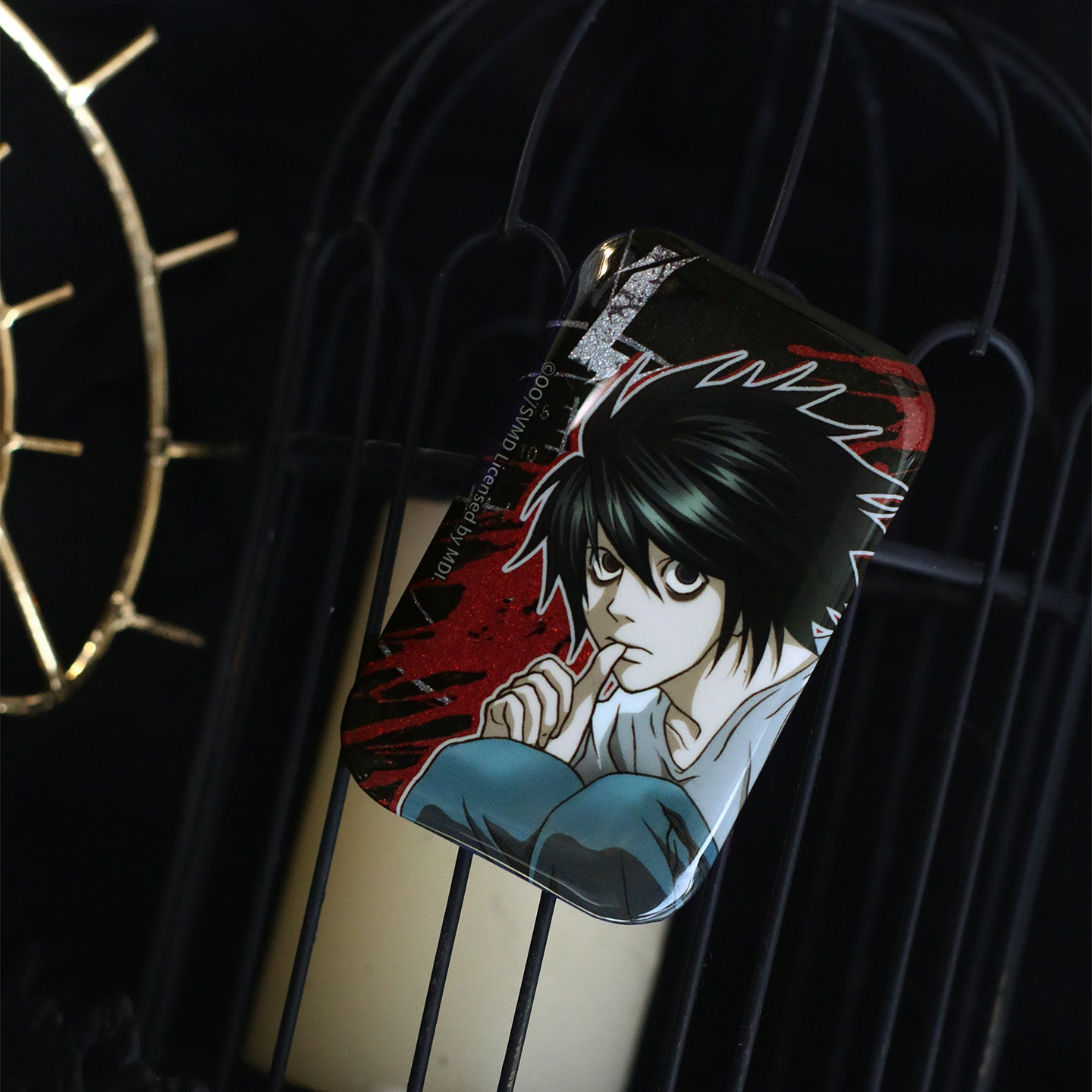 歪瓜出品 死亡笔记角色方形马口铁徽章 夜神月L周边单人吧唧谷子,淘宝优惠券,粉丝福利购,淘宝优惠卷