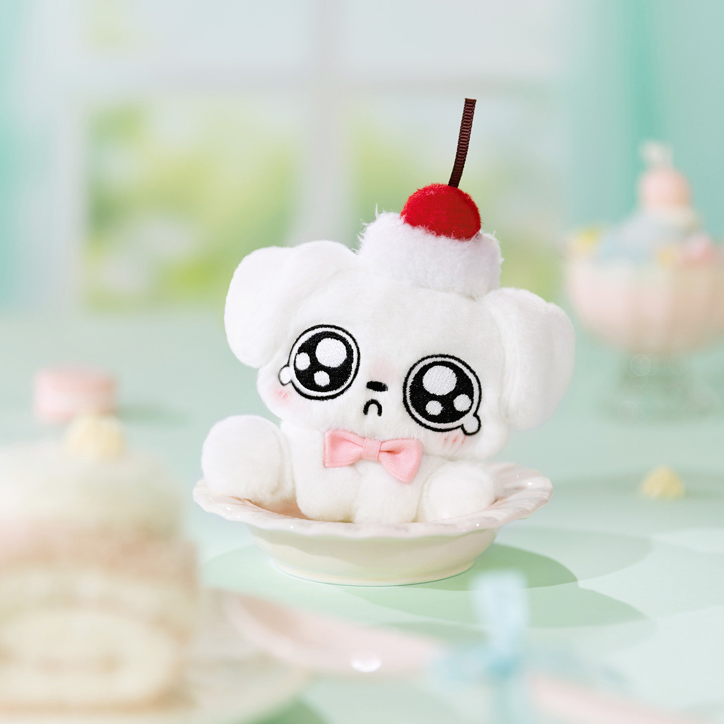 歪瓜出品 这狗10cm毛绒挂件 奶油樱桃这狗小玩偶包包公仔挂饰,淘宝优惠券,粉丝福利购,淘宝优惠卷