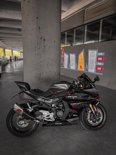 春风450SR排气干碳天蝎排气SC排气双出排气无损安装吉村碳纤维排 - 图2