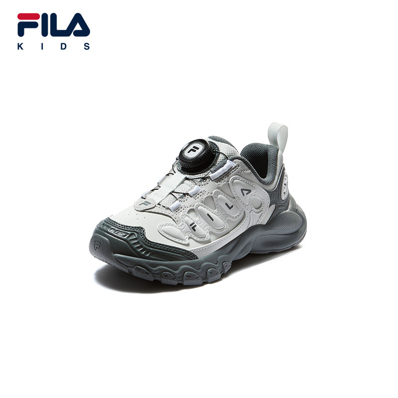 FILA斐乐儿童童鞋跑步鞋2026年春季新款男女小童革面运动鞋蘑菇鞋,淘宝优惠券,粉丝福利购,淘宝优惠卷