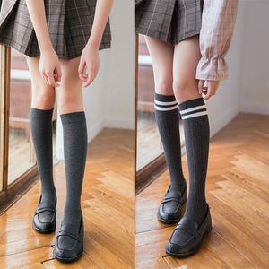 凑单12！比倍韩国学院风小腿袜3双装